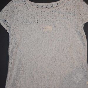 Hollister Light Blue Top Short Sleeve